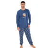 25457-2 Van life blauw pyjama heren