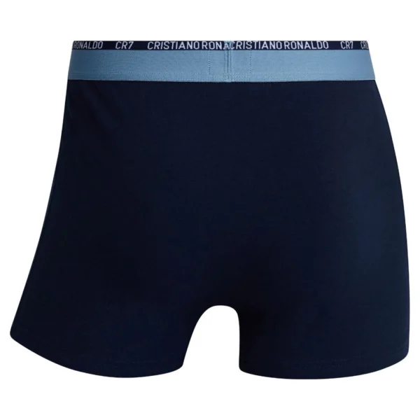 8123-49-2412-10 CR7 Boxershort 5-Pack - Grijs, Blauw, Zwart & Bruin + Gratis Reistas in Biokatoen