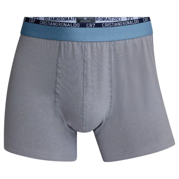 8123-49-2412-7 CR7 Boxershort 5-Pack - Grijs, Blauw, Zwart & Bruin + Gratis Reistas in Biokatoen