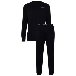 CR7 Lange Heren Pyjama in Geschenkdoos – Zwart