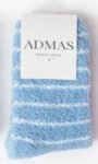 Admas Huissokken Stripes Antislip - Blauw