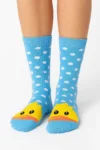 Admas Huissokken Sweet Duckling (Blauw) - Blauw Grote Eend