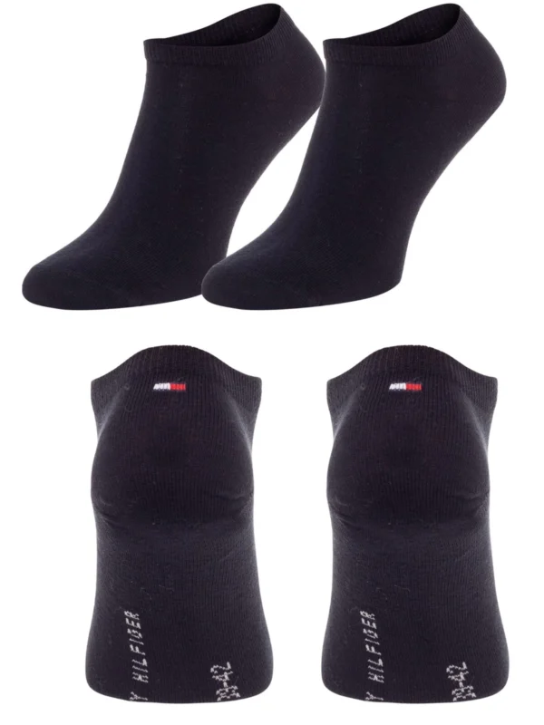 Tommy Hilfiger Herensokken 2-Pack Marineblauw