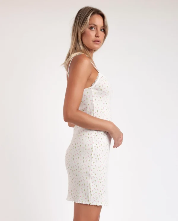 Sweet Lollipop Nachthemd Dames (Wit)