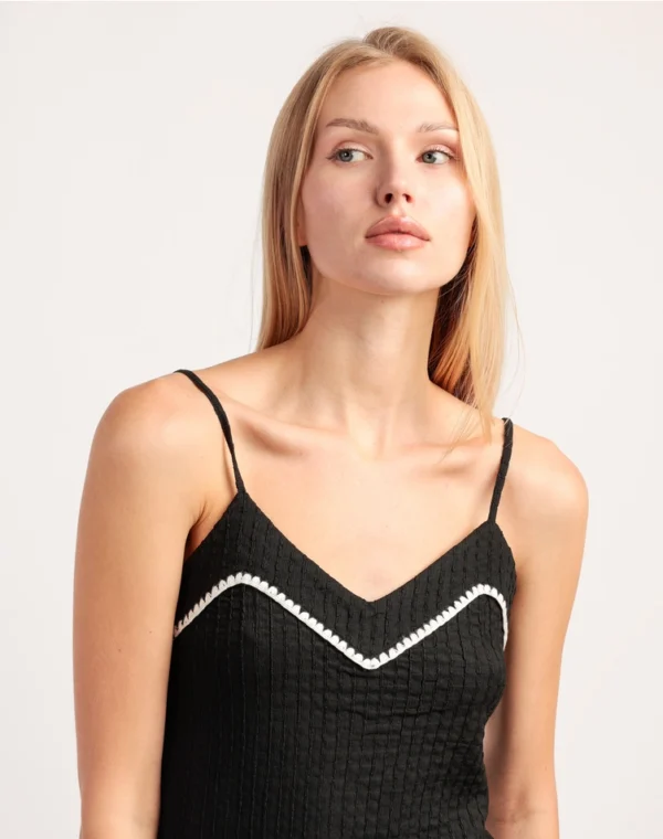 64092-0-000110-2 Luxury Pyjama Dames (Zwart)