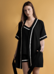 Luxury Kamerjas Dames (Zwart)