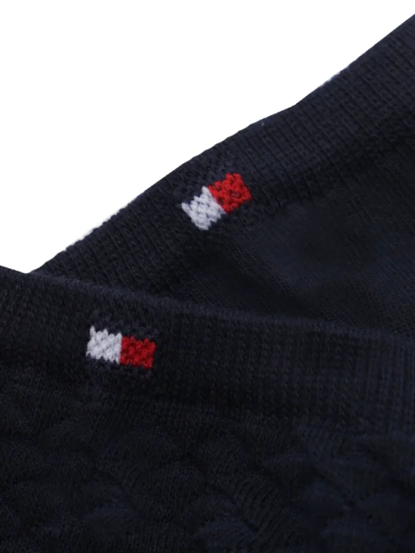 Tommy Hilfiger Damessokken 2-Pack Zwart