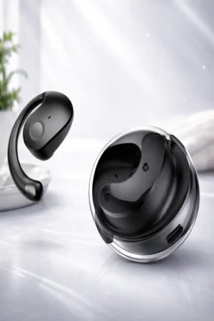 OWS Bluetooth Sportkoptelefoon – Open-Ear – Ijzeren Beschermcase – Sport