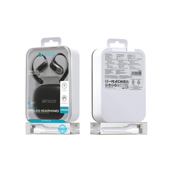 18534-1 OWS Bluetooth Sportkoptelefoon – Open-Ear – Inclusief Oplaadcase – Sport & Outdoor