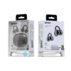 18617-1 OWS Bluetooth Clip-On Oordopjes – Open-Ear – Inclusief Oplaadcase – Sport & Outdoor - Zwart