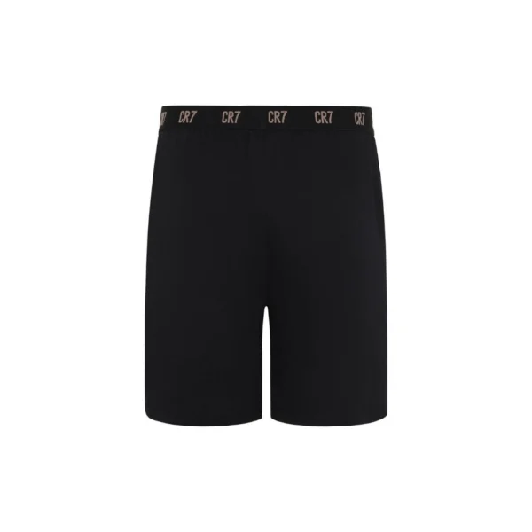 8730-41-2620-3 CR7 Heren Korte Pyjama Set (Lichtgrijs & Zwart)