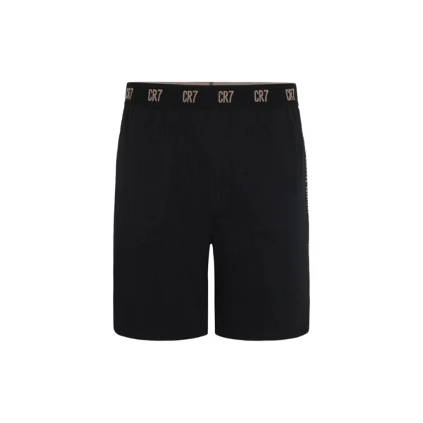 8730-41-2620-4 CR7 Heren Korte Pyjama Set (Lichtgrijs & Zwart)