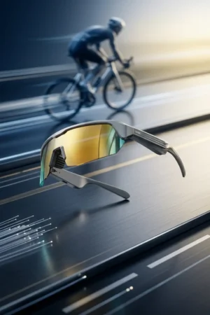 Bluetooth Sport Zonnebril Goud