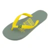Chiringuito 'Graphic' Brazil Slippers – Dames & Juniors - Kaki & Geel - Broomium