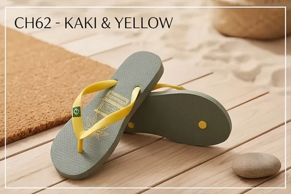 CH62-KG Chiringuito 'Graphic' Brazil Slippers – Dames & Juniors - Broomium