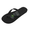 CH62-Z. Chiringuito 'Graphic' Brazil Slippers – Dames & Juniors - Zwart - Broomium