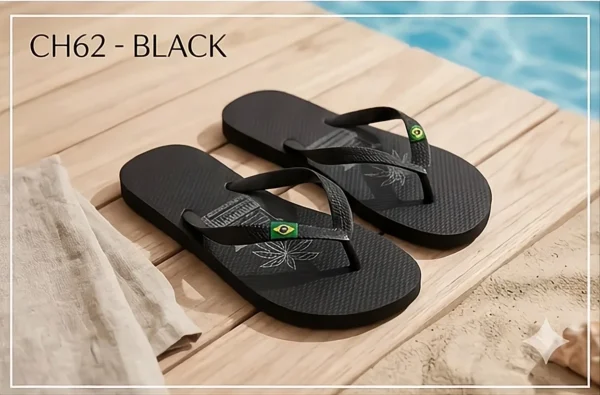 CH62-Z Chiringuito 'Graphic' Brazil Slippers – Dames & Juniors - Broomium