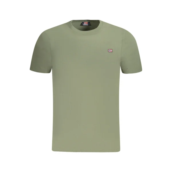 836010-Army Norway 1963 Heren T-Shirt Korte Mouwen - Groen