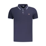Norway 1963 Piqué Heren Polo Korte Mouwen - Marineblauw