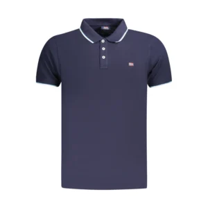 Norway 1963 Heren Poloshirt – Piqué Contrast - Navy