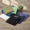 Baci & Abbracci Heren T-shirt - Korte Mouwen - Casual Katoen Shirt - Blauw - Broomium