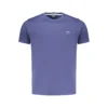 Baci & Abbracci Heren T-shirt - Korte Mouwen - Casual Katoen Shirt - Indigo - Broomium