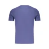 Baci & Abbracci Heren T-shirt - Korte Mouwen - Casual Katoen Shirt - Indigo - Broomium