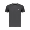Baci & Abbracci Heren T-shirt - Korte Mouwen - Casual Katoen Shirt - Zwart - Broomium