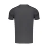 Baci & Abbracci Heren T-shirt - Korte Mouwen - Casual Katoen Shirt - Zwart - Broomium