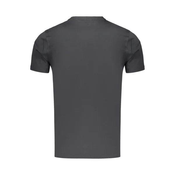 Baci & Abbracci Heren T-shirt - Korte Mouwen - Casual Katoen Shirt - Zwart - Broomium