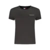 DW0DW23479-1 Tommy Hilfiger Dames T-shirt - Korte Mouwen - Casual Shirt Katoen - Zwart - Broomium