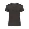 DW0DW23479-2 Tommy Hilfiger Dames T-shirt - Korte Mouwen - Casual Shirt Katoen - Zwart - Broomium