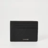 Calvin Klein Monogram Pasjeshouder - Luxe Heren Kaarthouder - Zwart Leder - Broomium