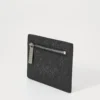 Calvin Klein Monogram Pasjeshouder - Luxe Heren Kaarthouder - Zwart Leder - Broomium