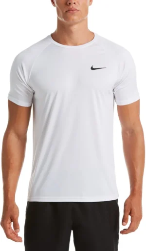 Nike T-Shirt Heren Korte Mouwen Dri-Fit Wit