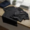 Tommy Hilfiger Premium Unisex T-Shirts - 2-Pack - Korte Mouwen - Zwart - Broomium