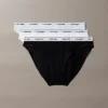 LV00QD5207GG2 Calvin Klein 3-Pack Slips Icon Logo Dames