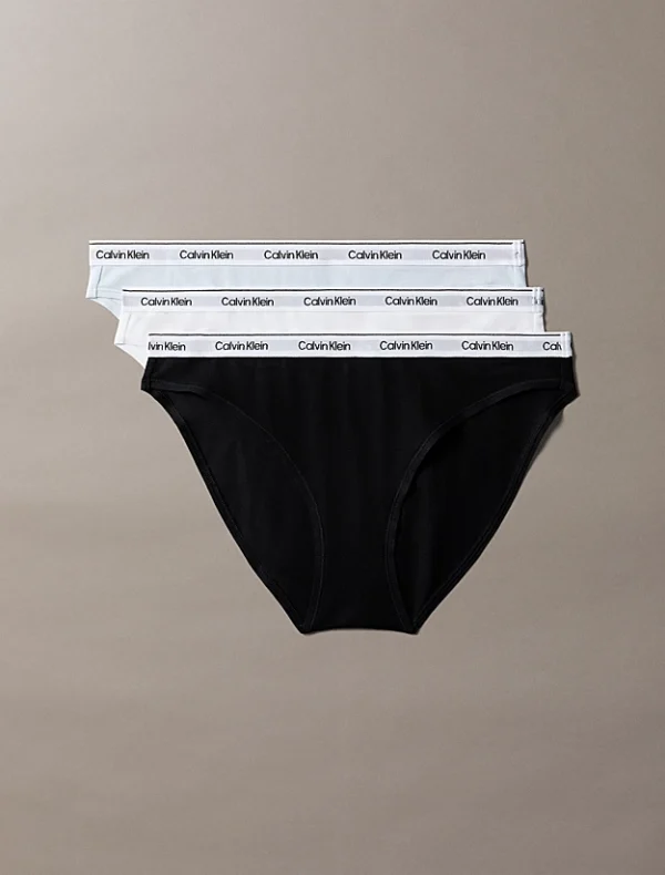 LV00QD5207GG2 Calvin Klein 3-Pack Slips Icon Logo Dames