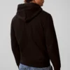 Calvin Klein Jeans Varsity Serif Hoodie Heren - Zwart