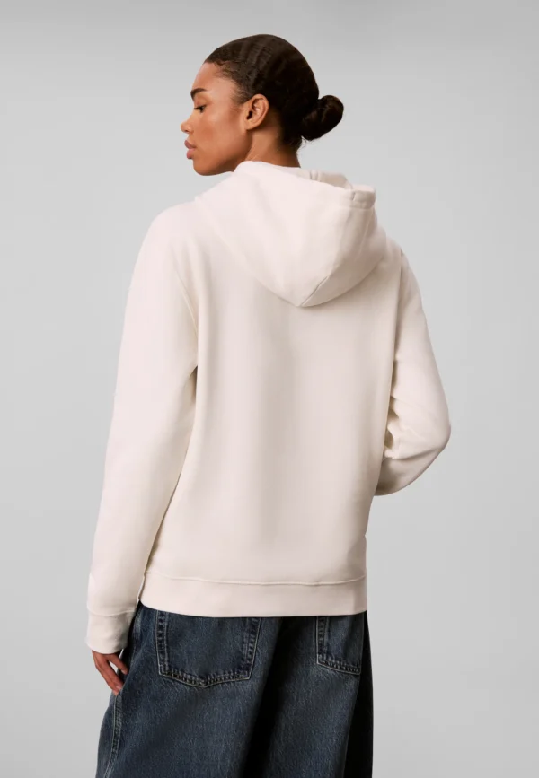 Calvin Klein Jeans Varsity Serif Hoodie - Tofu (Beige)