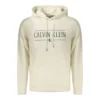 Calvin Klein Jeans Varsity Serif Hoodie - Tofu (Beige)